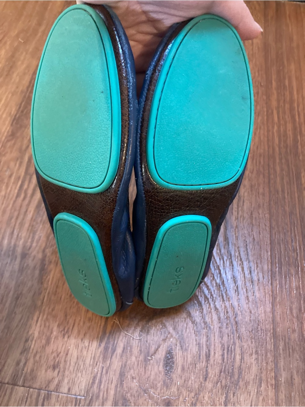 Tieks California Navy Flat - Picture 7 of 9